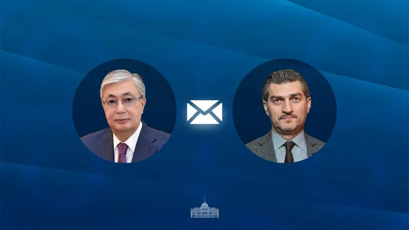 президент РК Касым-Жомарт Токаев, президент Грузии Михаил Кавелашвили