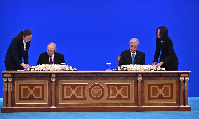 Путин, Токаев, президенты, фото - Новости Zakon.kz от 28.05.2026 16:25