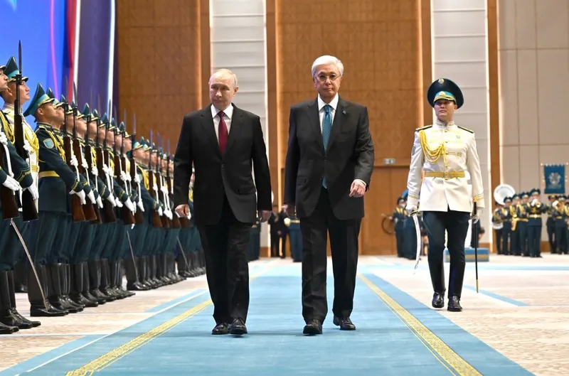 Путин, Токаев, президенты, фото - Новости Zakon.kz от 28.05.2026 11:56