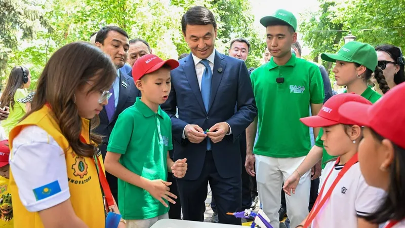 Городской фестиваль ко Дню защиты детей, фото - Новости Zakon.kz от 01.06.2026 17:03