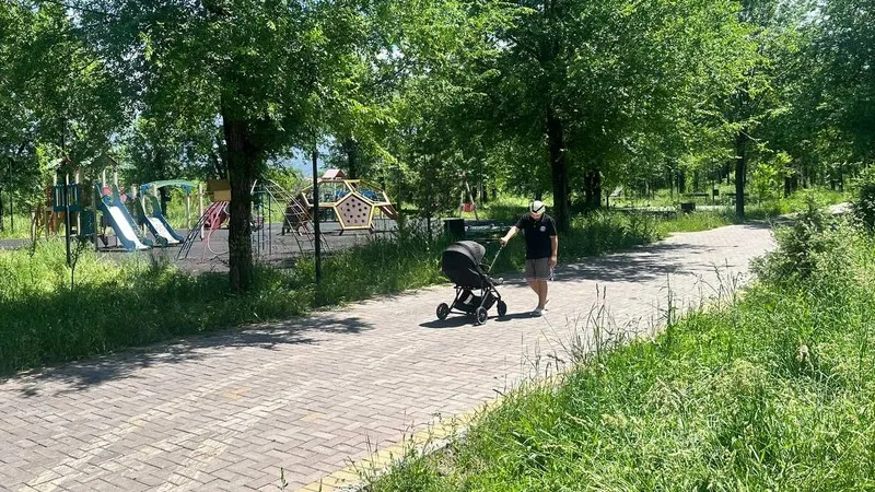 парк "Желтоксан", тихий парк, забытое место, уютныый парк, фото - Новости Zakon.kz от 01.06.2026 15:55