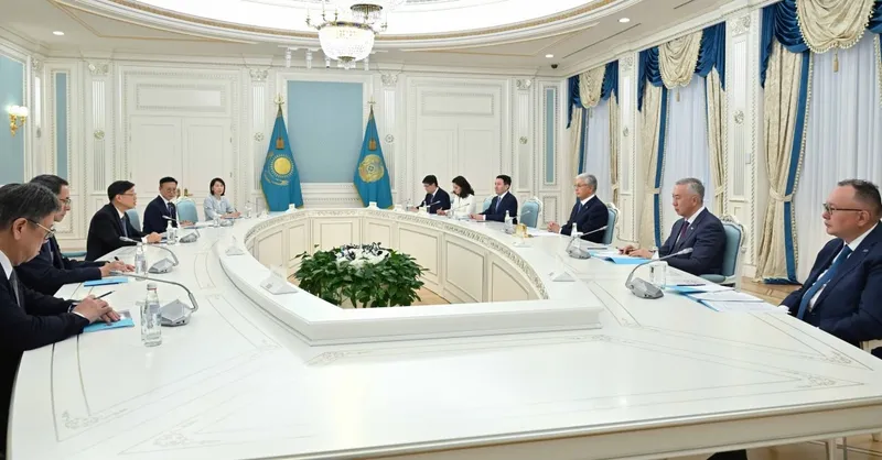 делегации, Акорда, фото - Новости Zakon.kz от 01.06.2026 16:52