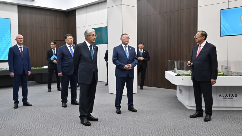 президент РК Касым-Жомарт Токаев