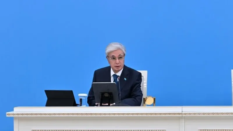 президент РК Касым-Жомарт Токаев