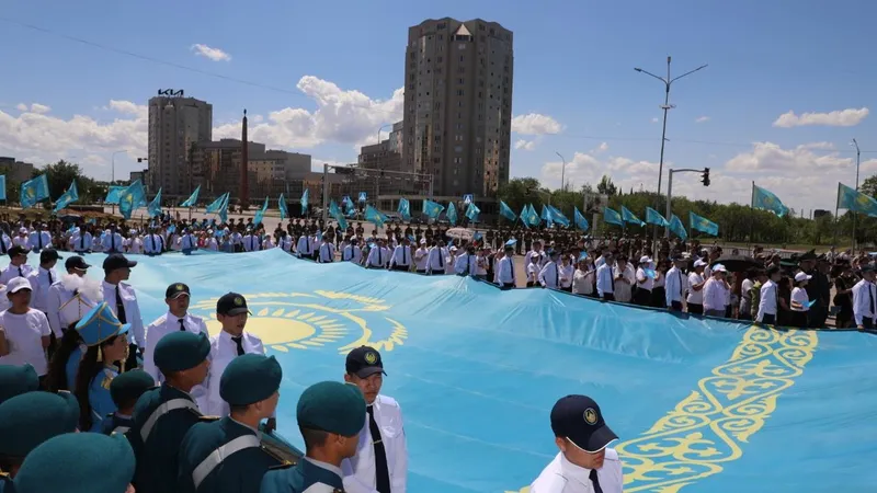 Праздник Государственных символов, фото - Новости Zakon.kz от 04.06.2026 14:08
