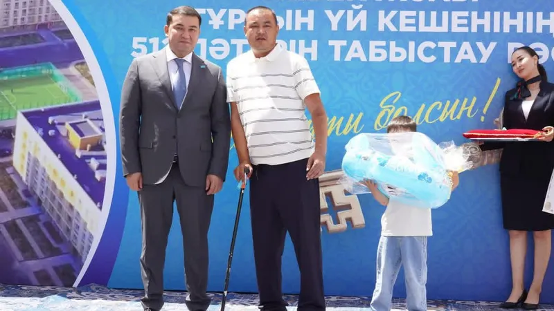 В Туркестане 512 семей получили новое жилье, фото - Новости Zakon.kz от 04.06.2026 16:02