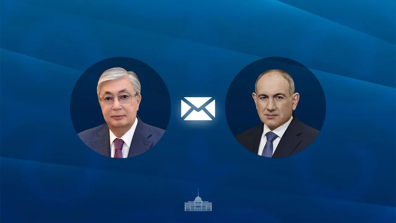 Токаев направил поздравление Пашиняну после победы его партии
