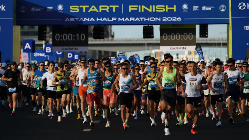 Astana Half Marathon 2026, фото - Новости Zakon.kz от 08.06.2026 12:07