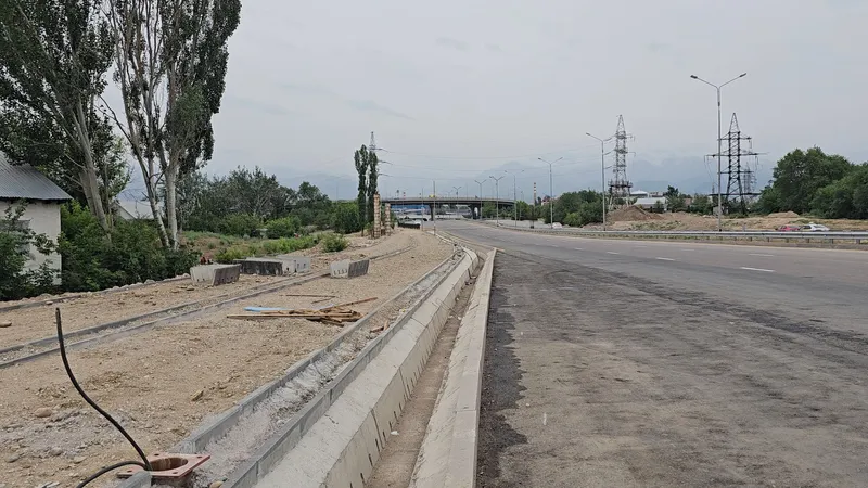 В Алматы открыли новый участок дороги на улице Саина, фото - Новости Zakon.kz от 09.06.2026 11:41