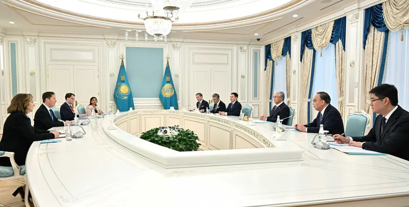 встреча в Акорде, фото - Новости Zakon.kz от 10.06.2026 16:32