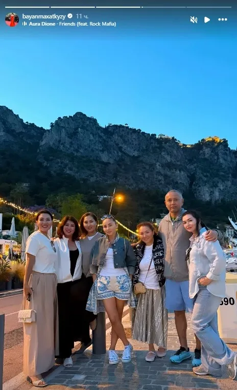 Instagram-Stories Баян Алагузовой, фото - Новости Zakon.kz от 10.06.2026 12:57