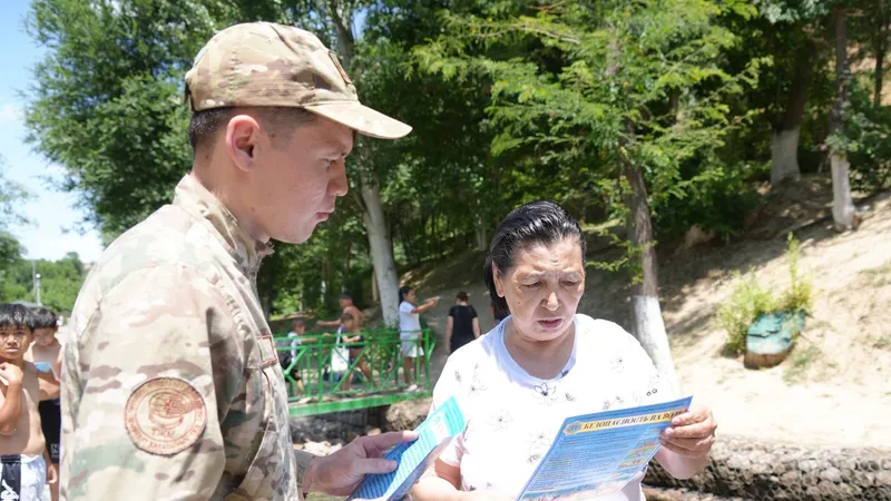 Шымкент, жара, зной, река Кошкар-ата, фото - Новости Zakon.kz от 15.06.2026 16:56