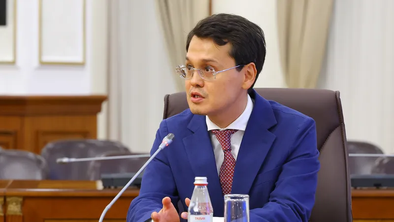 председатель правления АО "Казахтелеком" Багдат Мусин, фото - Новости Zakon.kz от 15.06.2026 14:31
