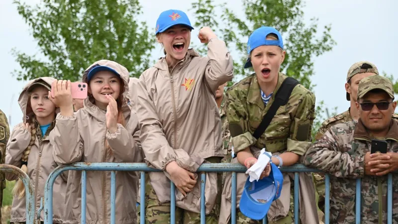 Международный военно-патриотический сбор молодежи "Айбын", фото - Новости Zakon.kz от 16.06.2026 13:54