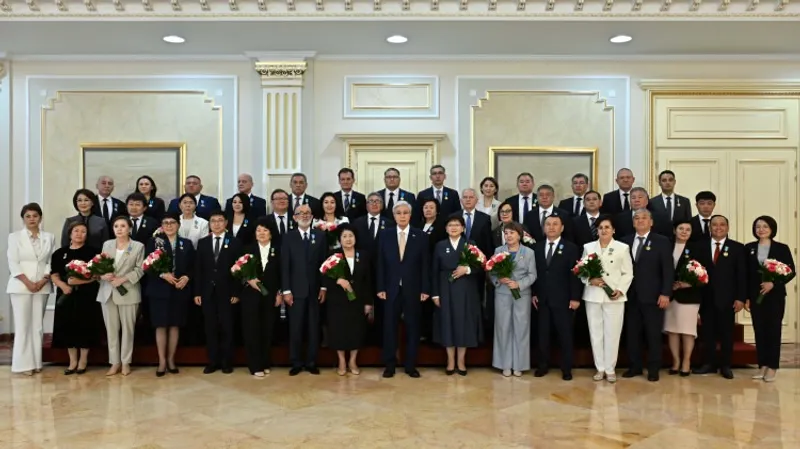 президент РК Касым-Жомарт Токаев
