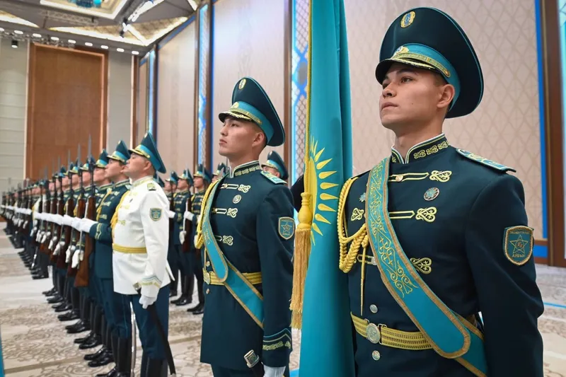 встреча президента Черногории в Астане, фото - Новости Zakon.kz от 19.06.2026 12:15