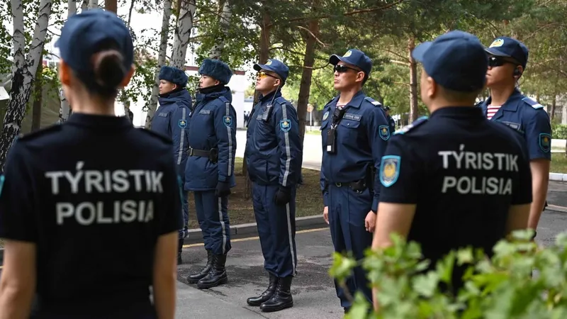 День полиции Казахстана, полиция, туристическая полиция, фото - Новости Zakon.kz от 23.06.2026 09:08