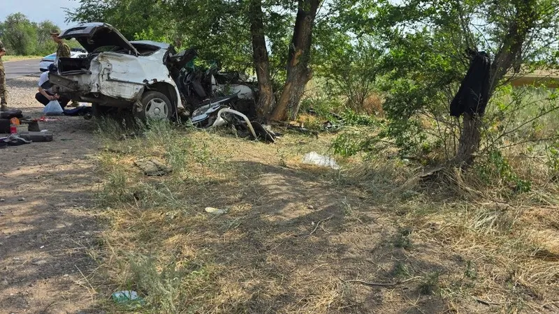 ДТП в Алматинской области, фото - Новости Zakon.kz от 23.06.2026 16:38
