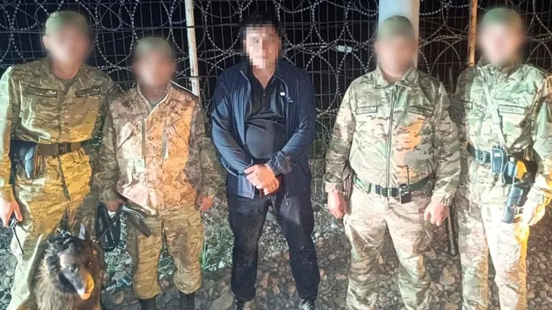 задержание нелегала на границе Казахстана, фото - Новости Zakon.kz от 24.06.2026 11:09