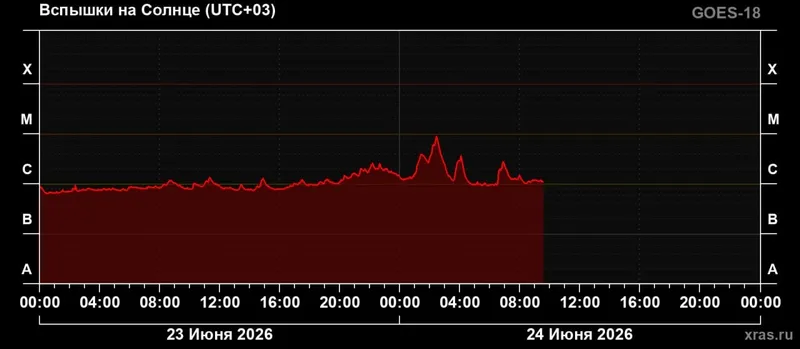 инфографика, магнитные бури, фото - Новости Zakon.kz от 24.06.2026 12:21