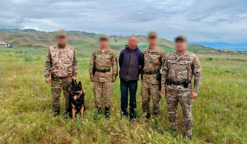 задержание нелегала на границе Казахстана, фото - Новости Zakon.kz от 24.06.2026 11:09