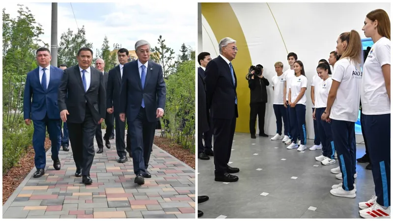 президент РК Касым-Жомарт Токаев