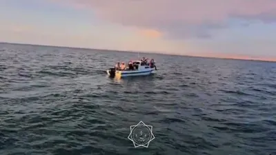 Поломка катера на Алаколе едва не обернулась бедой