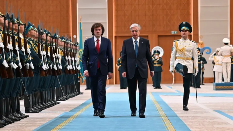Токаев, премьер Грузии, Астана