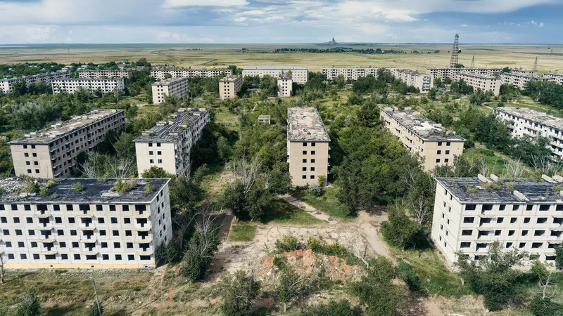 Поселок Заозерное, заброшенный поселок, поселок-призрак, фото - Новости Zakon.kz от 30.06.2026 14:35
