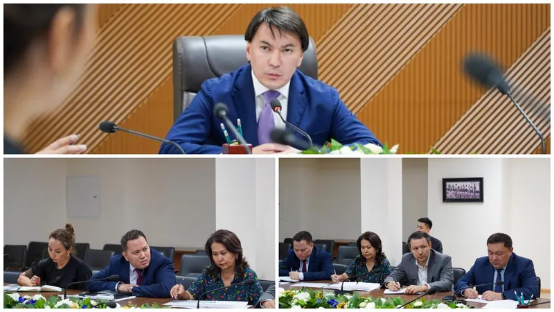 председатель АЗРК РК Марат Омаров, совещание, участники, фото - Новости Zakon.kz от 01.07.2026 17:18