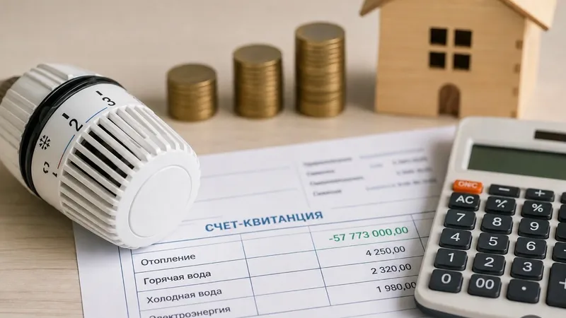 квитанция за отопление, фото - Новости Zakon.kz от 02.07.2026 15:21