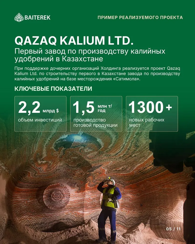 Фото: АО "Национальный инвестиционный холдинг "Байтерек", фото - Новости Zakon.kz от 04.07.2026 10:00