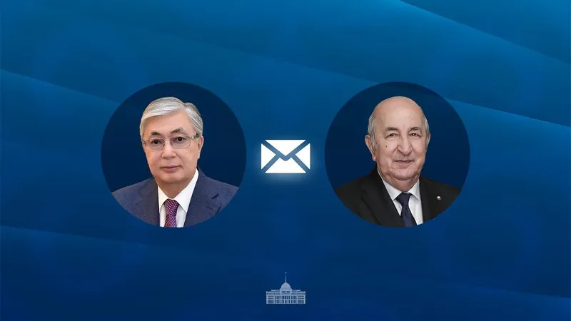 Касым-Жомарт Токаев, Абдельмаджид Теббун, фото - Новости Zakon.kz от 05.07.2026 10:01