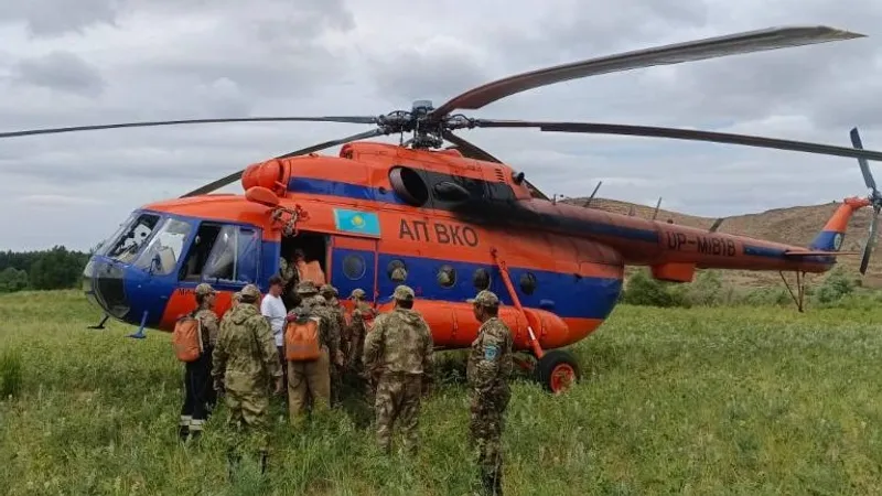 Лесной пожар в Восточно-Казахстанской области, фото - Новости Zakon.kz от 06.07.2026 06:43
