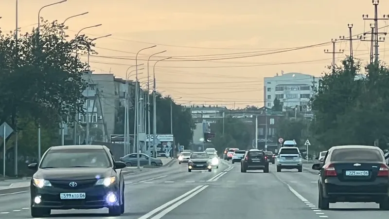 дым в Атырау, фото - Новости Zakon.kz от 06.07.2026 21:42