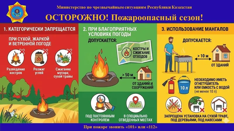 памятка, огонь, фото - Новости Zakon.kz от 06.07.2026 13:39