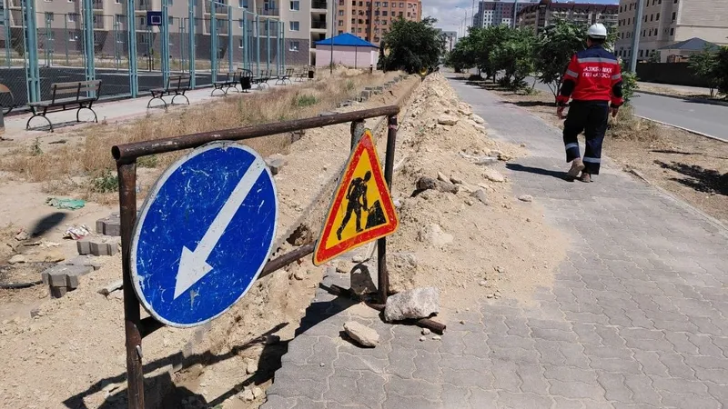 Актау, модернизация электросетей, фото - Новости Zakon.kz от 09.07.2026 09:45