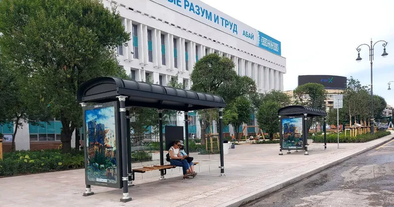 остановка, дорога, фото - Новости Zakon.kz от 09.07.2026 14:24