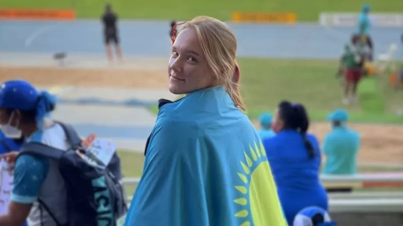 Легкоатлетка Анастасия Рыпакова стала серебряным призером молодежного чемпионата Азии, фото - Новости Zakon.kz от 10.07.2026 18:05