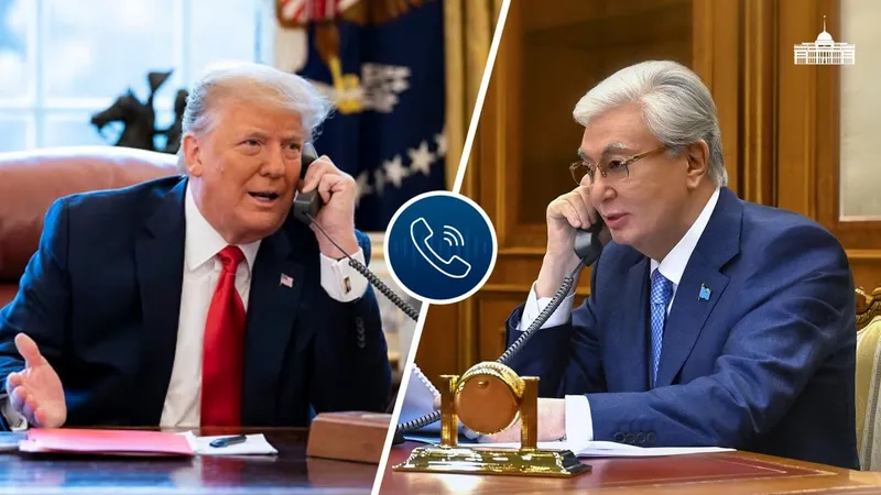 Токаев обсудил с Трампом сотрудничество и пригласил его в Казахстан