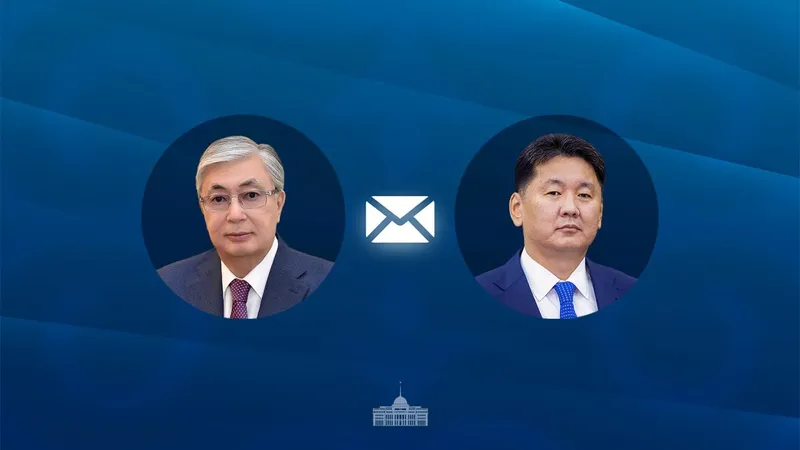 Касым-Жомарт Токаев, Ухнаагийн Хурэлсух, фото - Новости Zakon.kz от 11.07.2026 11:46