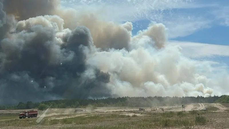 Семей орманы, пожар, фото - Новости Zakon.kz от 16.07.2026 11:36