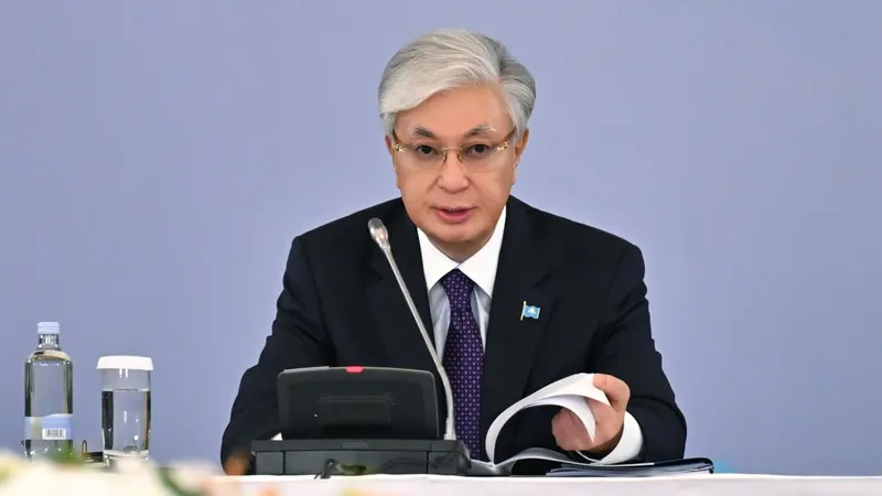 президент РК Касым-Жомарт Токаев, фото - Новости Zakon.kz от 16.07.2026 14:23