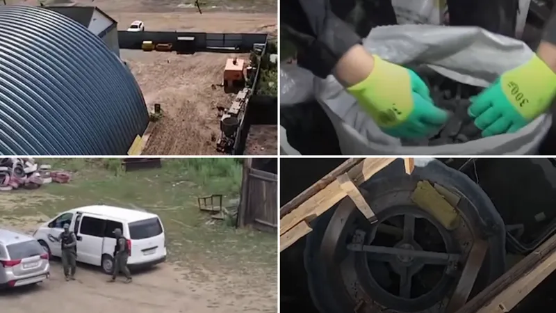 Подпольный цех, задержание 