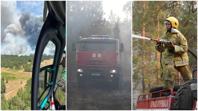 Семей орманы, пожар, пожарные, техника, фото - Новости Zakon.kz от 17.07.2026 10:56