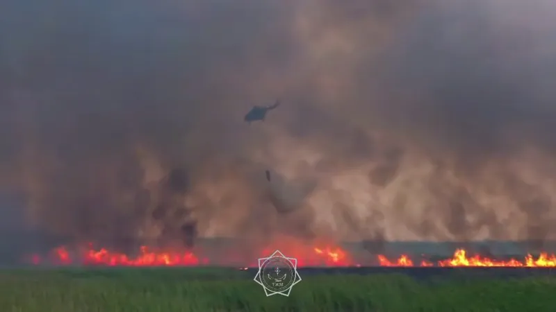 Семей орманы, пожар, фото - Новости Zakon.kz от 18.07.2026 10:15