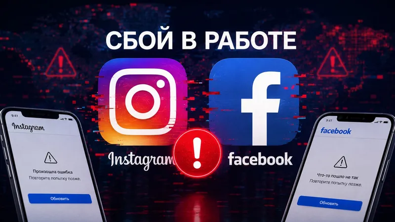 сбой в работе 