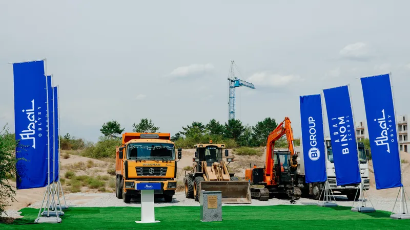 Строительство новой школы, фото - Новости Zakon.kz от 21.07.2026 15:25