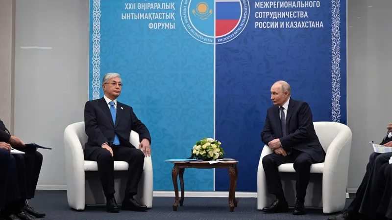 Россия и Казахстан наращивают партнерство: Путин рассказал о новых перспективах