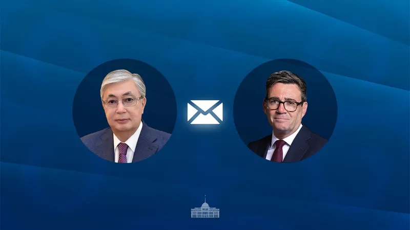 президент РК Касым-Жомарт Токаев, премьер-министр Великобритании Эндрю Бернем, фото - Новости Zakon.kz от 27.07.2026 12:18